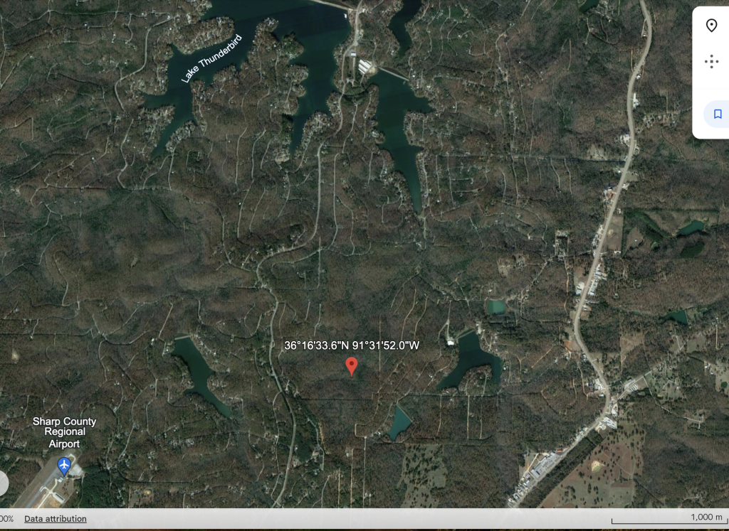 400-00149-000 Google Earth nearby lakes