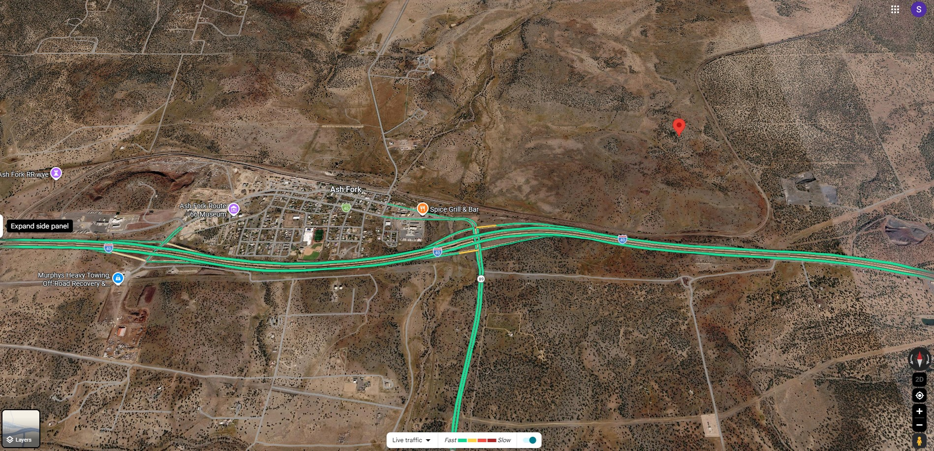 30207028 distance from Ash Fork